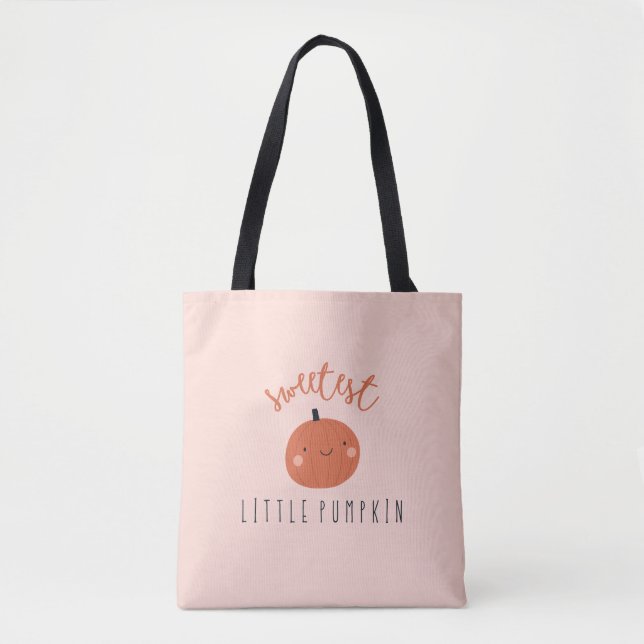 sweetest little pumpkin trick-or-treat Bags Totes (Front)