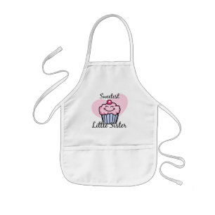 Sweetest Little Sister Kids Apron