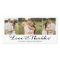 Sweetest Love | Wedding Thank You Photo Card