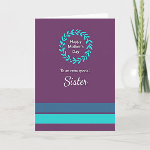 Sweetest Mom Elegant Script Card