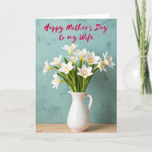 Sweetest Mom Flower Art Card