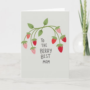 Sweetest Mum Berry Best Day Card