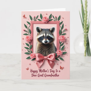 Sweetest Mum Pink Rose Card