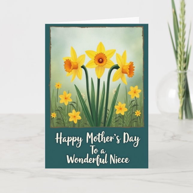 Sweetest Mum Springtime Card (Front)