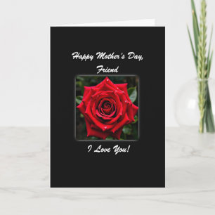 Sweetest Rose Mothers Day Card