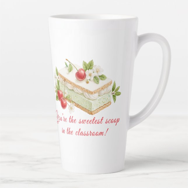 Sweetest Scoop Teacher Mug – Back to School Gift (Right)