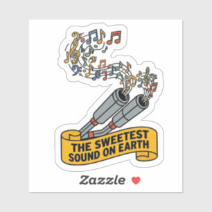 Sweetest Sound On Earth Biker Exhaust Vinyl