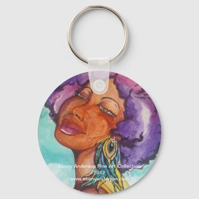 Sweetest Thing by Ebony Anderson KeyChain (Front)