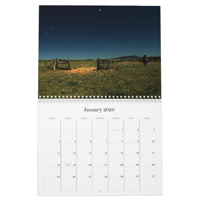 Sweetgrass Ranch 2011 Calendar (Jan 2026)
