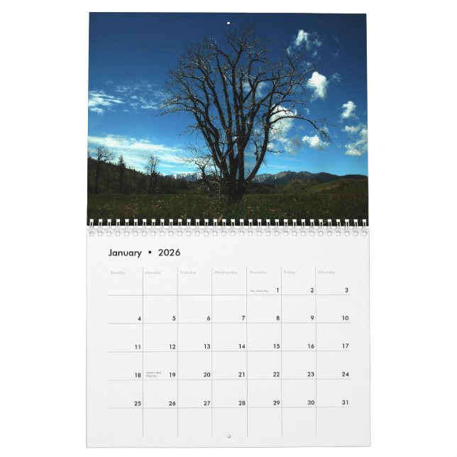 Sweetgrass Ranch 2012 Calendar (Jan 2026)