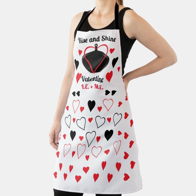 Sweetheart Apron Featuring Vintage Pan (Insitu)