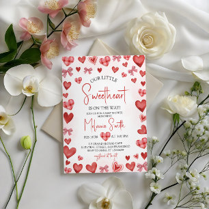 Sweetheart Baby Shower Invitation