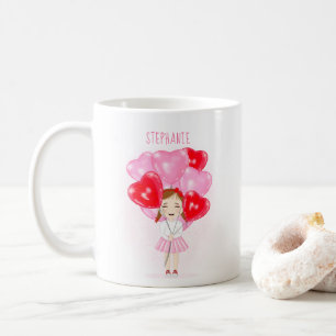 Sweetheart Balloon Birthday Coffee Mug