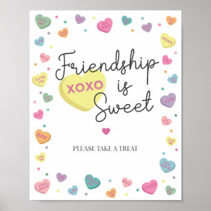 Sweetheart Candy February Favours Sign
