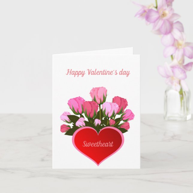 Sweetheart Card (Orchid)