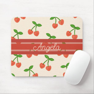 Sweetheart Cherries Mouse Mat