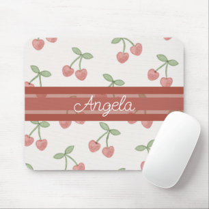 Sweetheart Cherries Mouse Mat