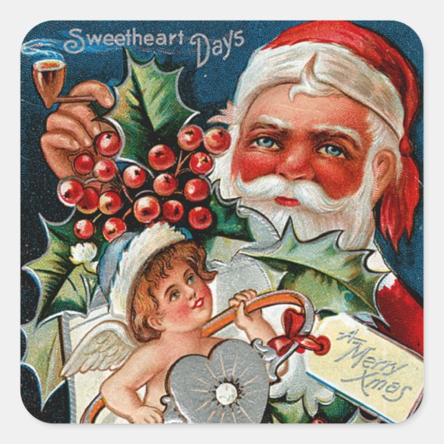 Sweetheart Days Square Sticker (Front)