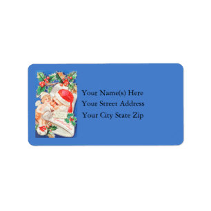 Sweetheart Days Vintage Address Label