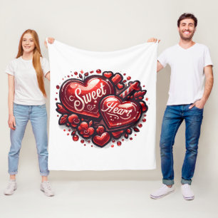 Sweetheart Fleece Blanket