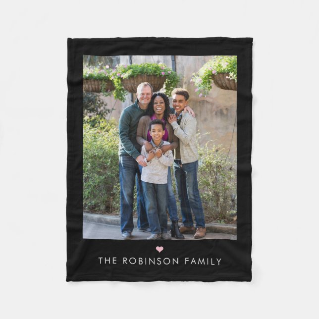 Sweetheart Gallery of One Custom Colour Blanket (Front)