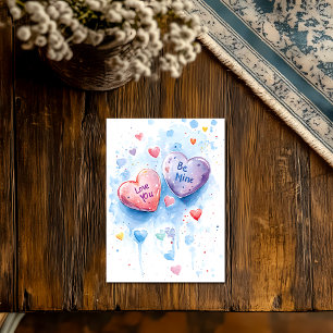 Sweetheart Greetings: Valentine's Day Postcard