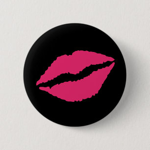 Sweetheart Lips Button