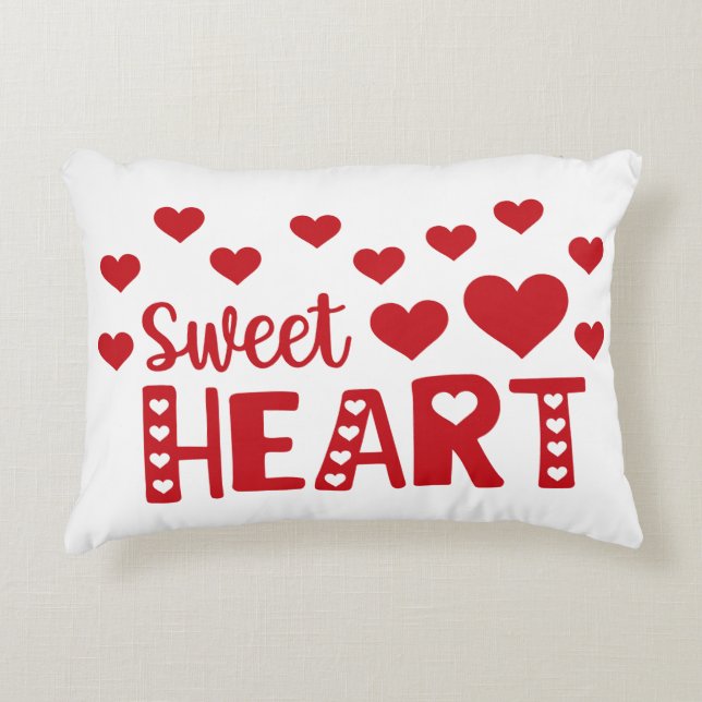 Sweetheart Love Decorative Cushion (Front)