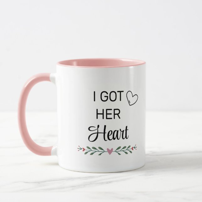 Sweetheart Mug-Perfect Gift for Him or Her Mug (Left)