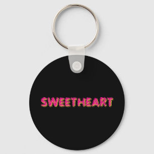 Sweetheart Personalised Wife Girlfriend Nickname Key Ring