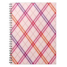 Sweetheart Plaid Notebook