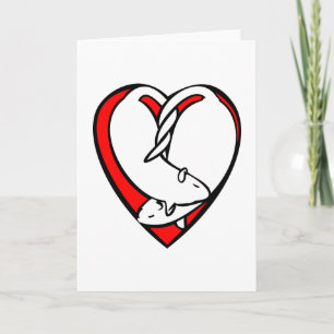 Sweetheart Rats Valentine Holiday Card