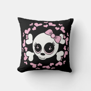 Sweetheart Skull Cushion