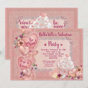 Sweetheart Valentine's Day Party Invitation