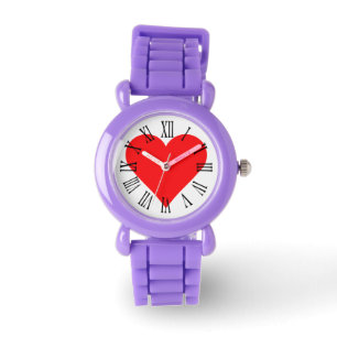 Sweetheart Valentine's Day Red Heart Watch