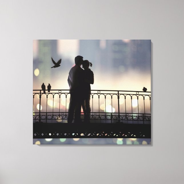 Sweethearts Canvas Print (Front)