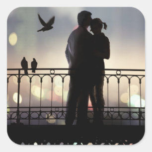 Sweethearts Square Sticker