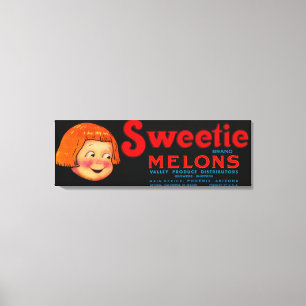 Sweetie Melon LabelPhoenix, AZ Canvas Print