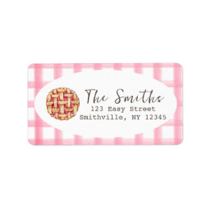 Sweetie Pie 1st Birthday Address Label