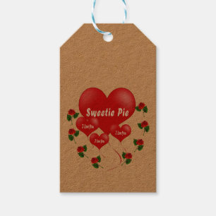Sweetie pie gift tag