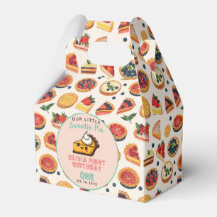 Sweetie Pie - Pi Day 1st Birthday Party Favour Box