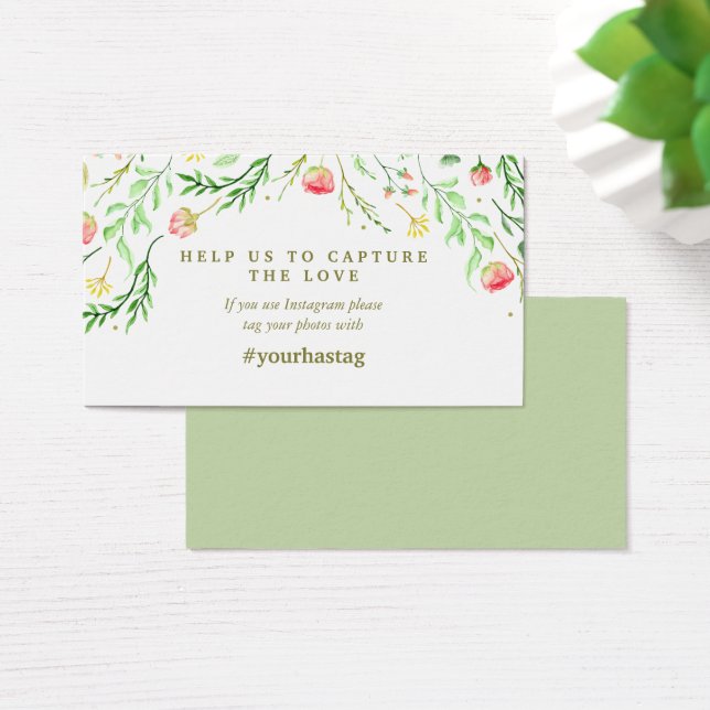 Sweetly Romantic | Floral Wedding Instagram (Desk)