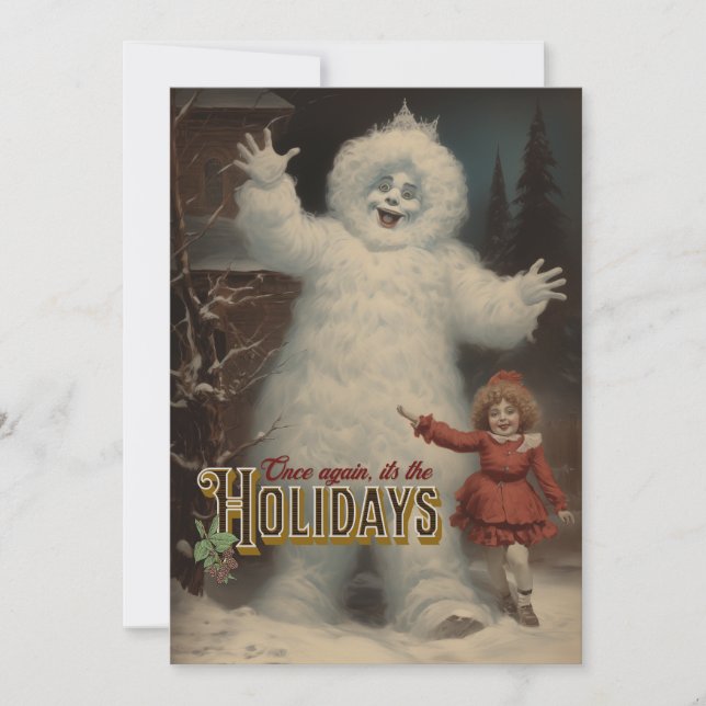 Sweetness Holiday Flat Card (Front)