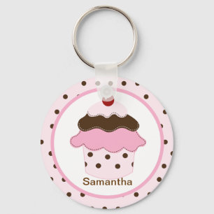Sweetness Lil Cupcake CUSTOMIZABLE KEYCHAIN