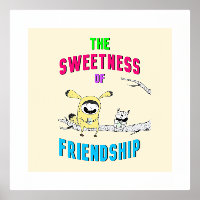 Sweetness Of Friendship Cat July Doodle 30 Friends