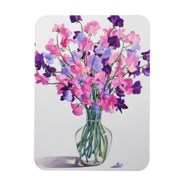 Sweetpeas 2007 magnet (Vertical)