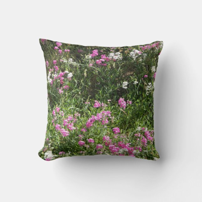 Sweetpeas in Spring... Cushion (Front)