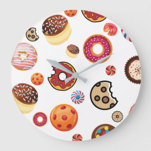 Sweets 1 large clock