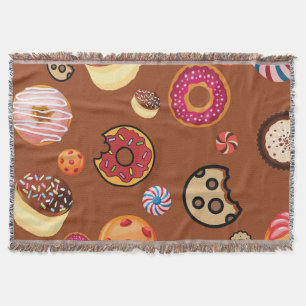 Sweets 3 throw blanket