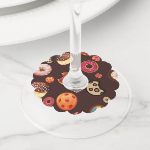 Sweets 4 wine glass tag